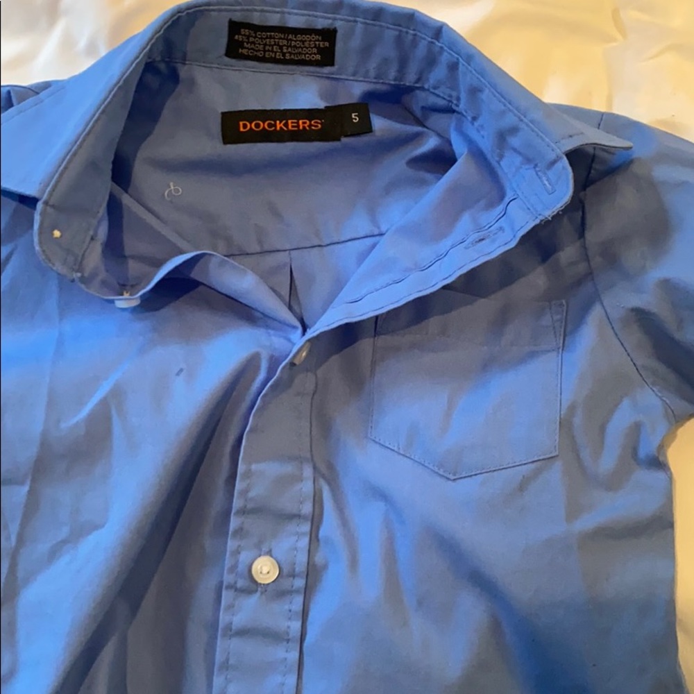 Boys shirt dress